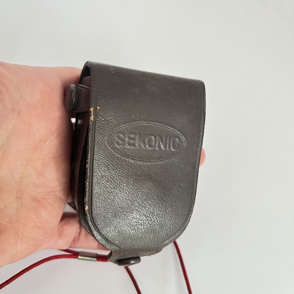 Vintage SEKONIC L-8 Light Meter Leather Case untested - Picture 6 of 8